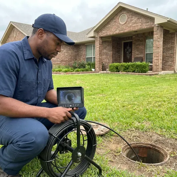 Local drains camera inspection by JKV Plumbing, Cheyenne, WY