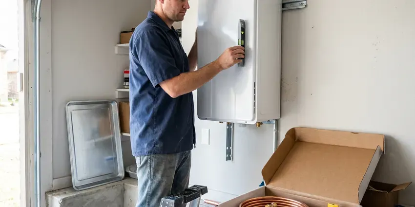 Electric Tankless Water Heater Installation in Cheyenne