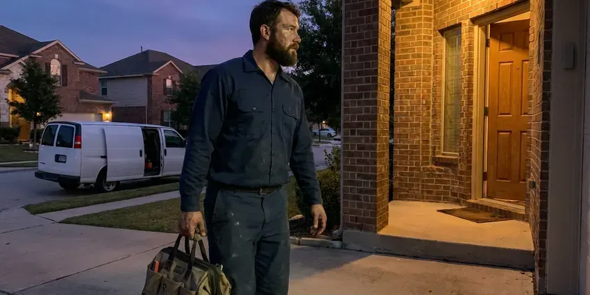 JKV Plumbing technician providing plumbing maintenance in Cheyenne