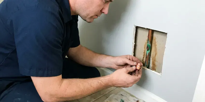 JKV Plumbing technician providing water softener repair in Rock Springs