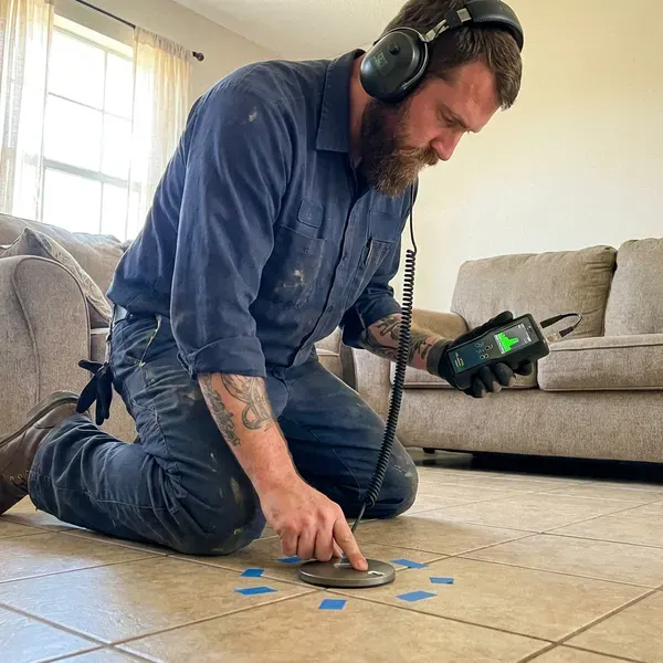 Slab Leak Detection in Green River, WY
